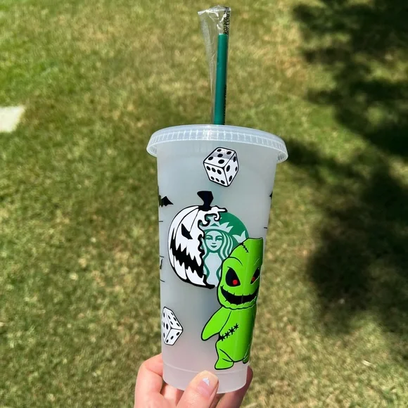 Baby boogie man designed Starbucks reusable venti cold cup - Picture 2 of 5